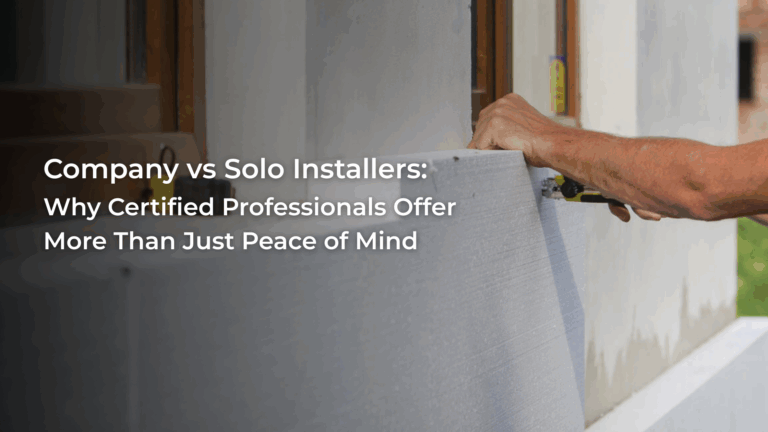Company vs Solo Installers