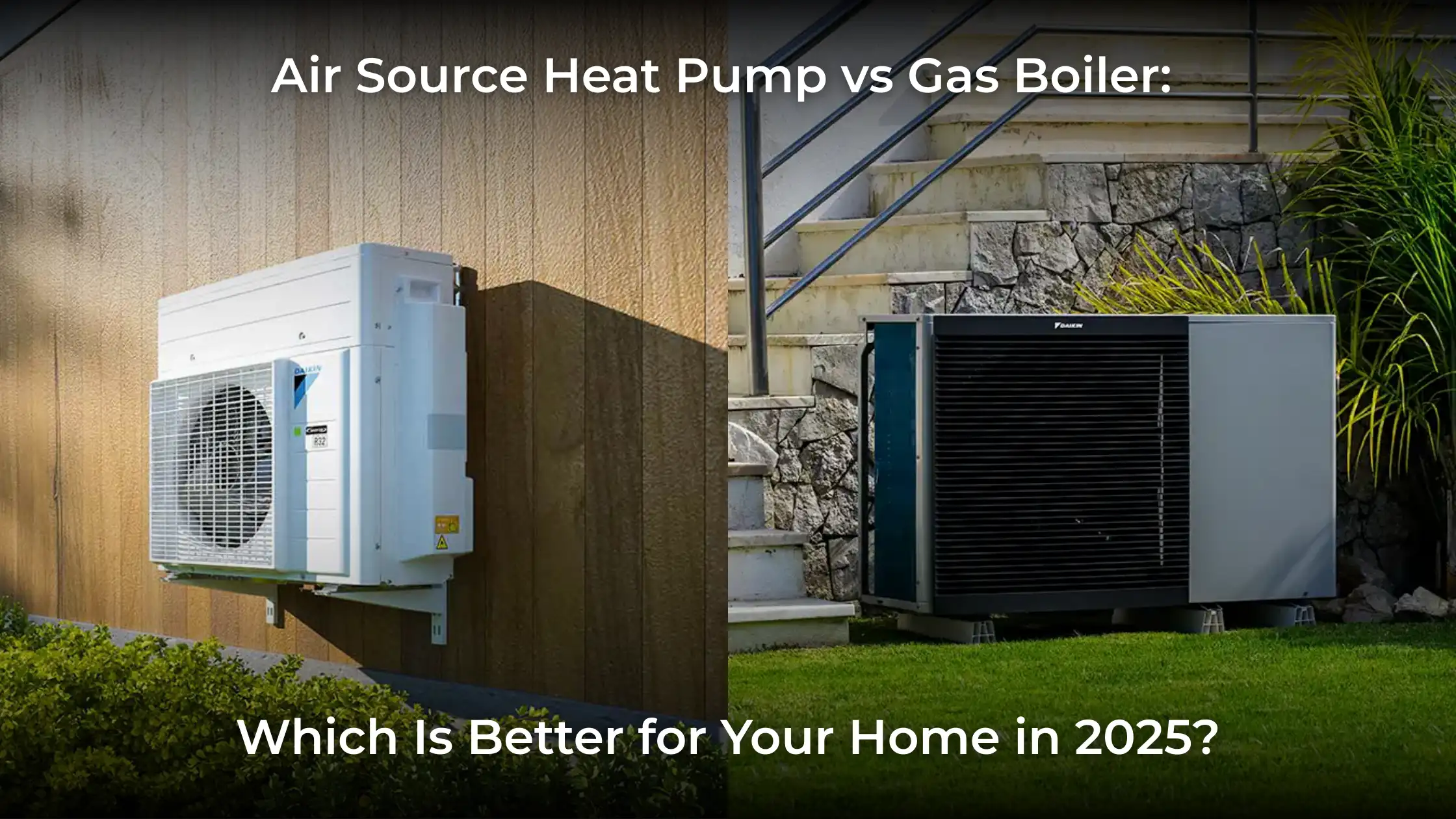 Air Source Heat Pump vs Gas Boiler